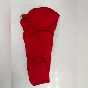 Augusta Youth Football Pants in Red, Size Medium
